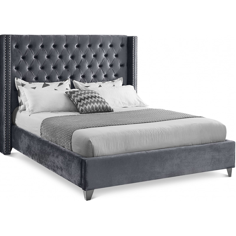 Aiden Velvet Bed