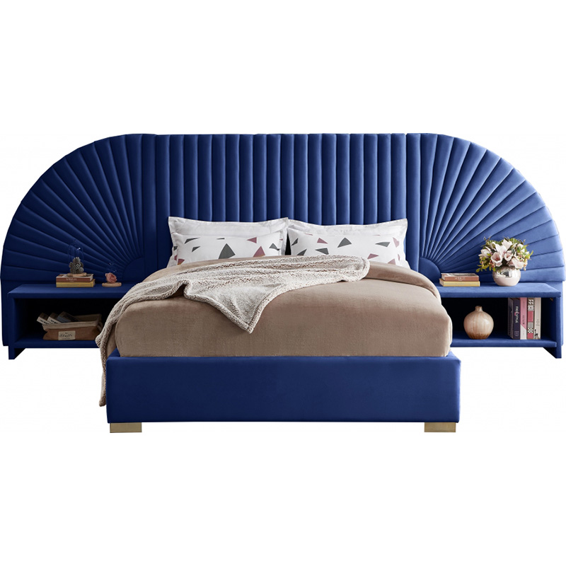 Cleo Velvet Bed