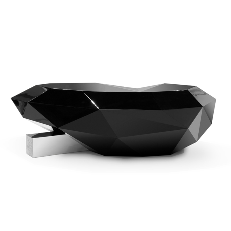 Diamond Black Center Table