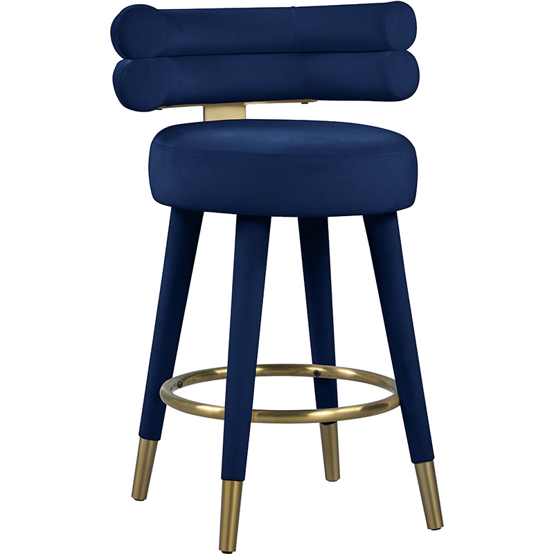 Fitzroy Velvet Counter Stool